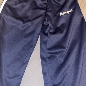 Navy Blue Track Pants